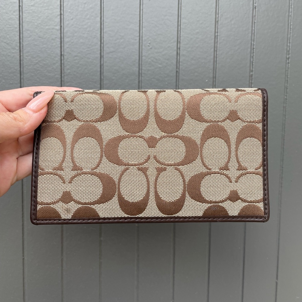 Vintage Coach Checkbook